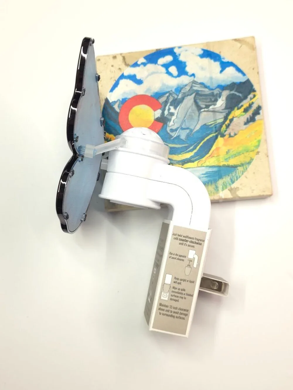 Bath & Body Works Butterfly Scent Control Nightlight Wallflowers Plug